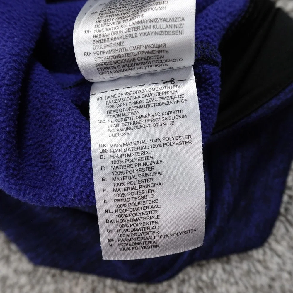 Adidas‎ Sweater Mens L Blue Logo ClimaWarm Pullover Sweatshirt Hoodie Athletic